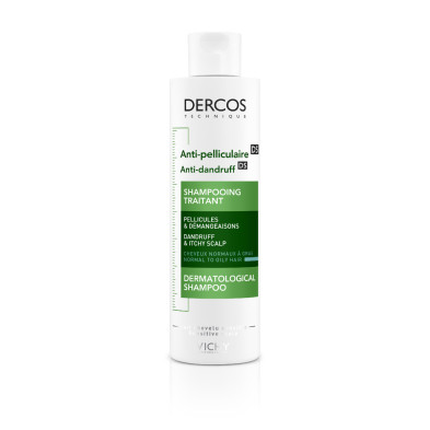 Vichy Dercos Champú Anticaspa Cabellos Grasos 200 ml