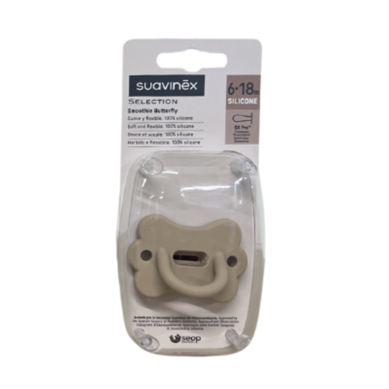 Suavinex Chupete Silicona Smoothie Butterfly 6-18 Meses