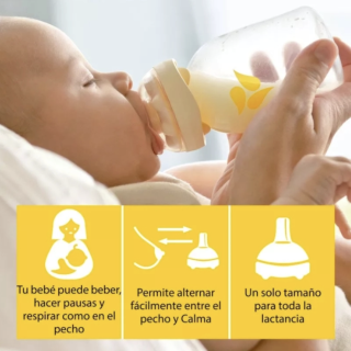 Medela Tetina Biberón Calma - Tetinas | STG Farma
