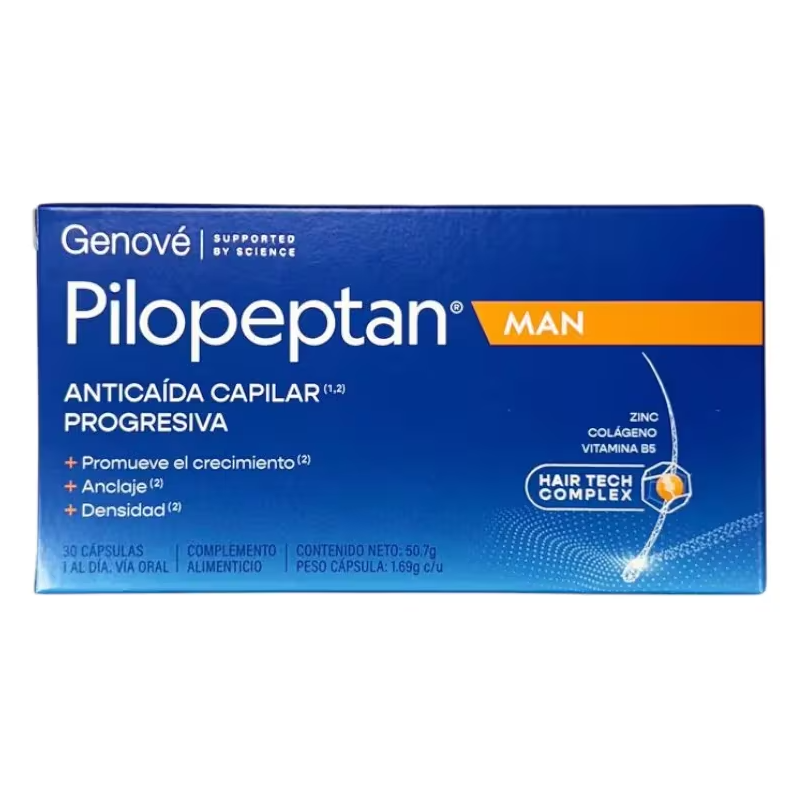 Pilopeptan Man 30 cápsulas