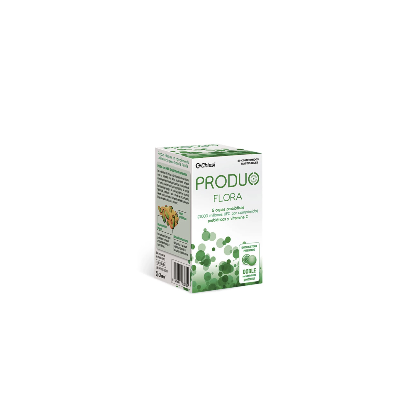 Produo Flora 30 comprimidos