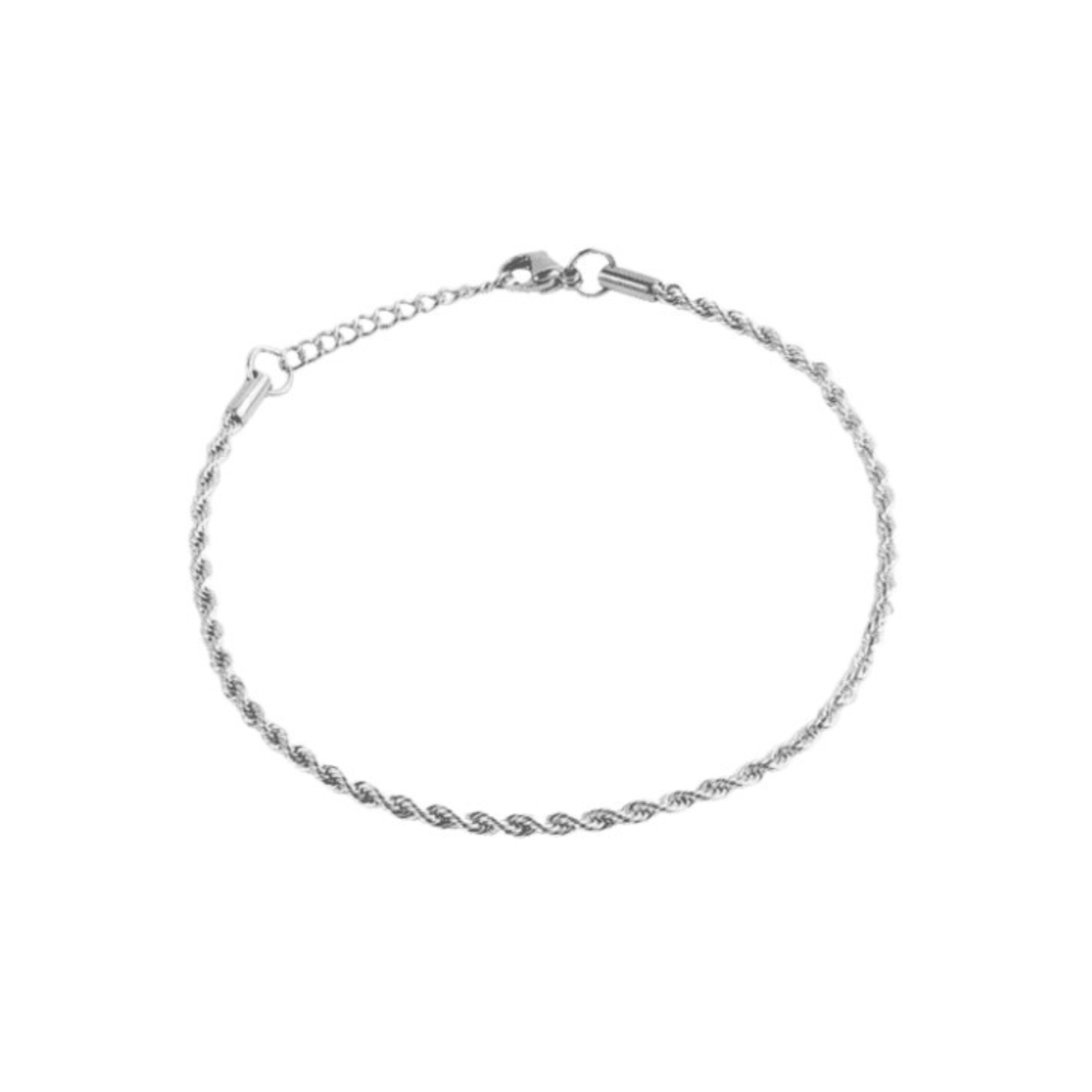 Margutta Pulsera Tobillera Hipoalergénica Maia Plata
