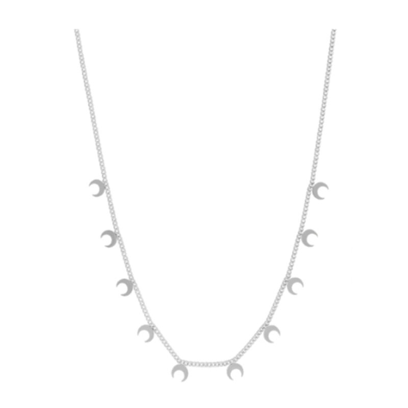 Moonila Collar Hipoalergénico Ecate Plata