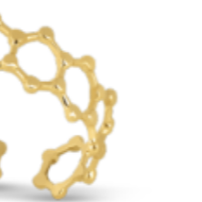 Moonila Anillo Ariel Oro