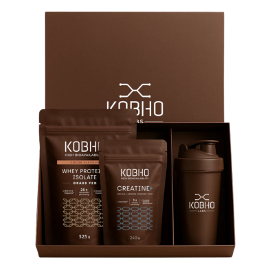 Kobho Caja Proteína Whey Chocolate + Creatina Kobho Caja Proteína Whey Chocolate + Creatina