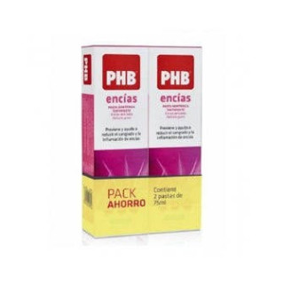 PHB Pasta Dentífrica Encías Duplo 2x75 ml - Dentífricos | STG Farma