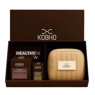 Kobho Caja Colágeno + Ácido Hialurónico 20 viales + Hair Nail Booster