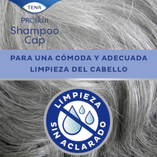 Tena Proskin Gorro Champú beneficios