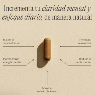 FemmeUp Clarity 60 cápsulas - Concentración | STG Farma