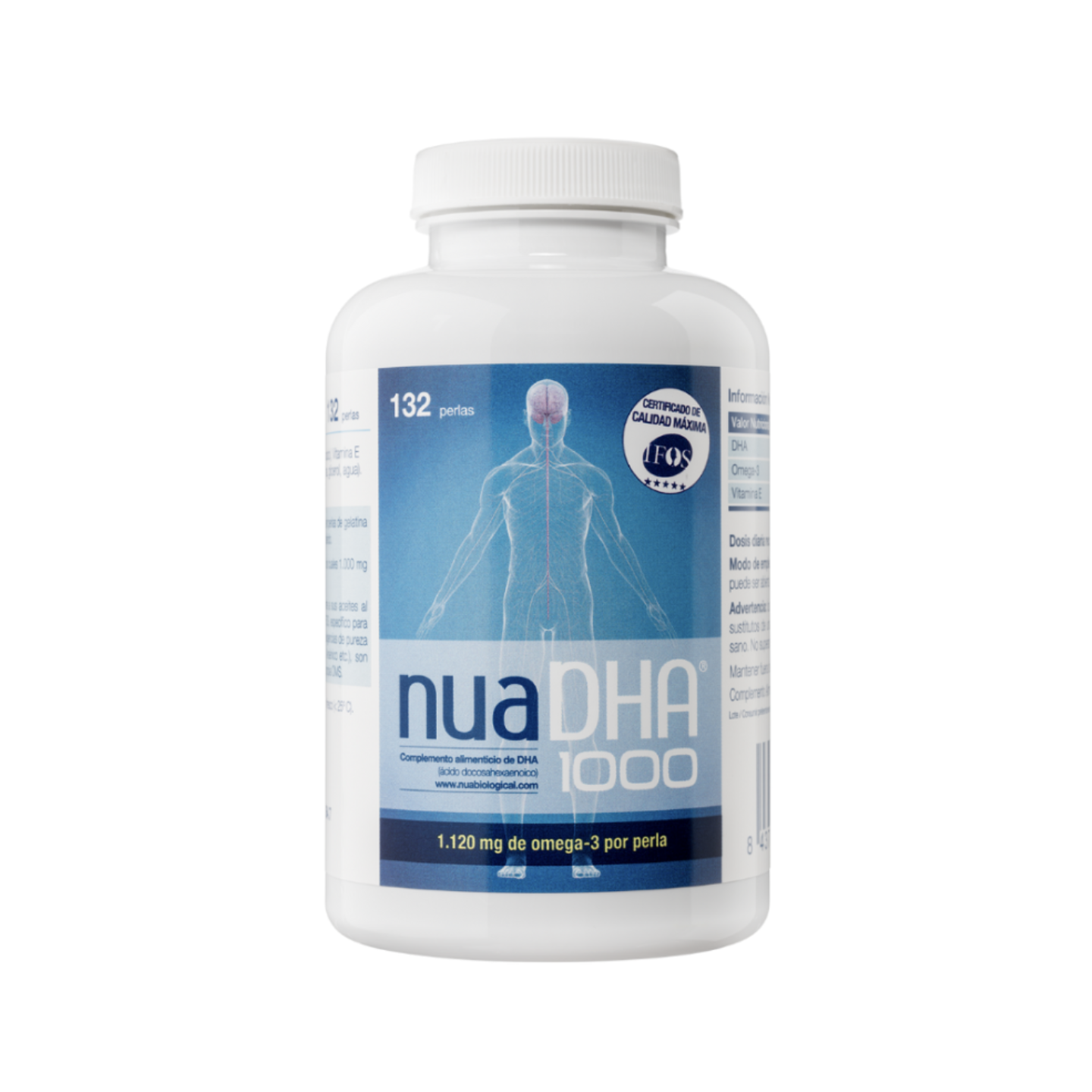 Nua DHA 1000 132 perlas