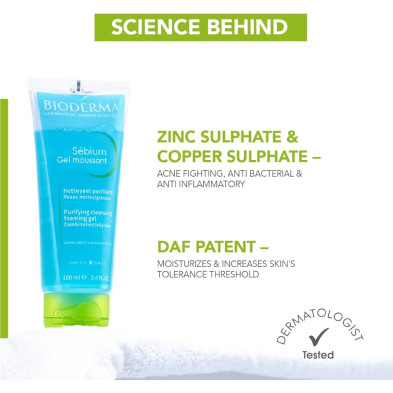 Bioderma Sebium Gel Moussant 200 ml