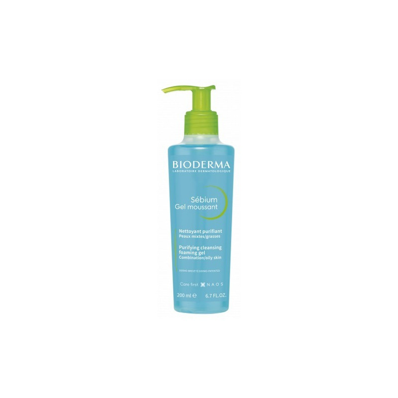 Bioderma Sébium Moussant Gel Limpiador 200 ml