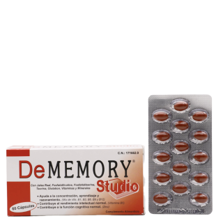 DeMemory Studio 60 capsulas - Concentración | STG Farma