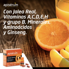 Apisérum Energía Vitamax 30 cápsulas blandas