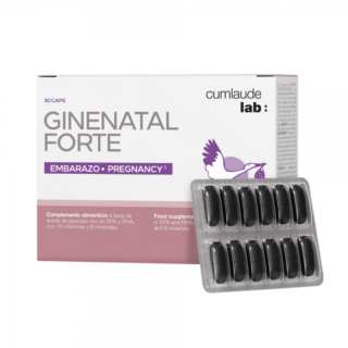 Cumlaude Ginenatal Forte 30 Cápsulas - Hormonal y salud íntima | STG Farma