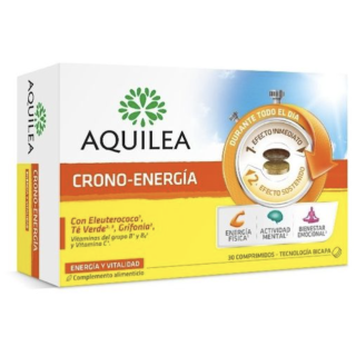 Aquilea Crono Energía 30 comprimidos bicapa - Vitaminas | STG Farma