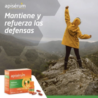 Apisérum Defensas 18 viales - Vitaminas | STG Farma