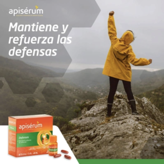 Apisérum Defensas 30 cápsulas blandas - Vitaminas | STG Farma