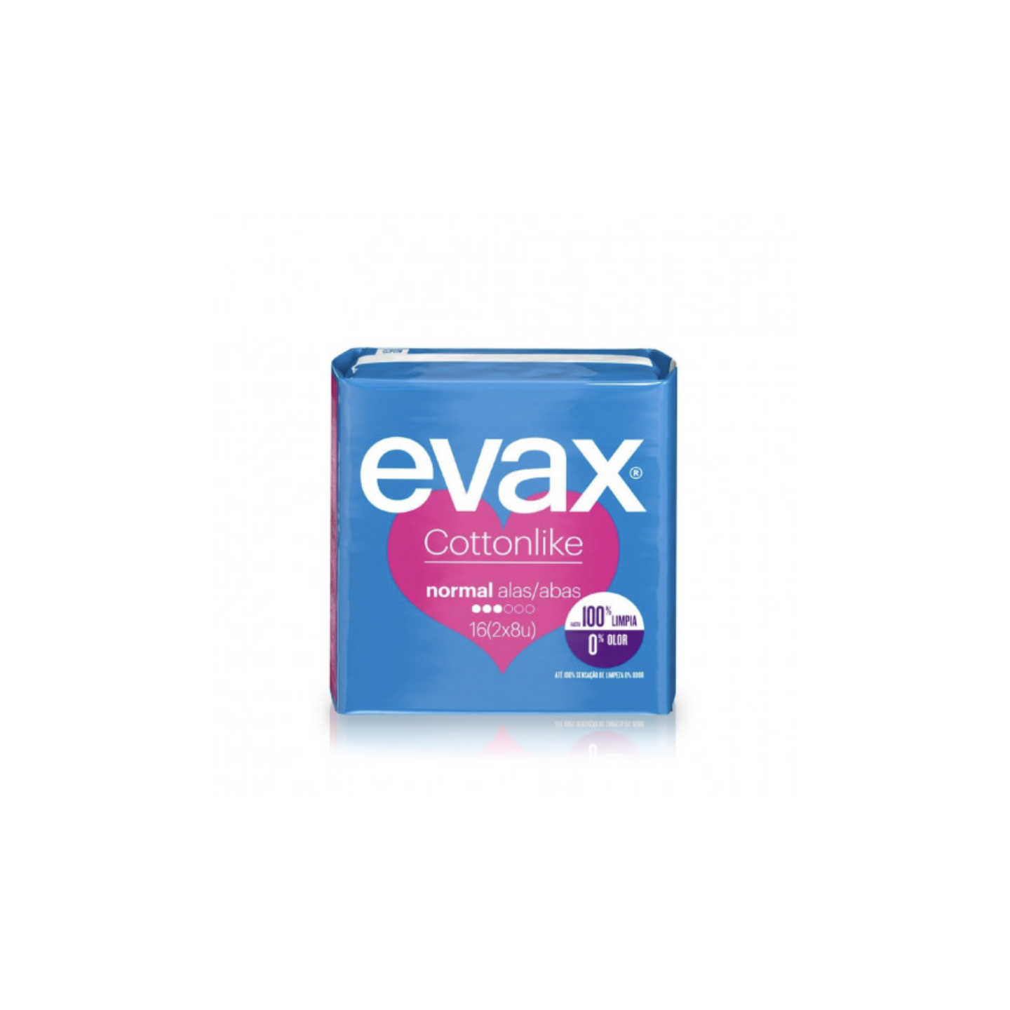 Evax Cottonlike Normal con Alas 16 compresas