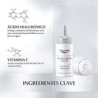 Eucerin Hyaluron Filler Vitamina C Booster 8 ml - Serum antioxidante | STG Farma