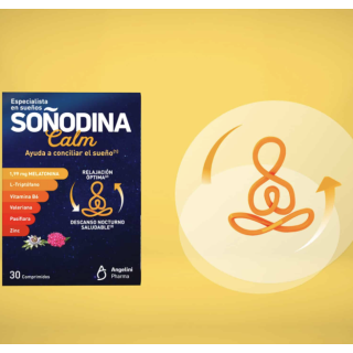 Soñodina Calm 30 comprimidos - Sueño | STG Farma