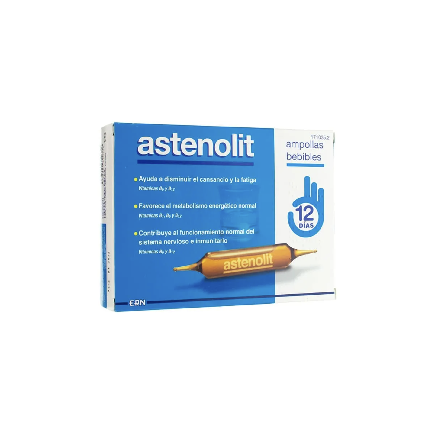 Astenolit 12 ampollas bebibles