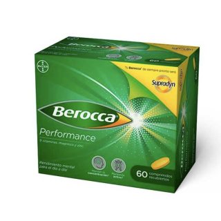 Berocca Performance 60 comprimidos - Concentración | STG Farma