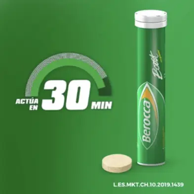 Berocca Boost 30 comprimidos efervescentes Berocca Boost 30 comprimidos efervescentes