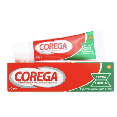 Corega Extra Fuerte Crema Fijadora 40 g