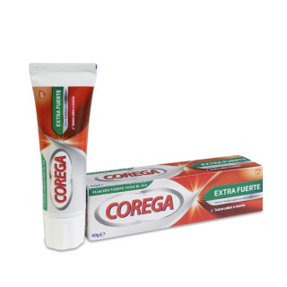 Corega Extra Fuerte Crema Fijadora 40 g - Fijación dental | STG Farma