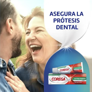 Corega Extra Fuerte Crema Fijadora 70 g - Fijación dental | STG Farma