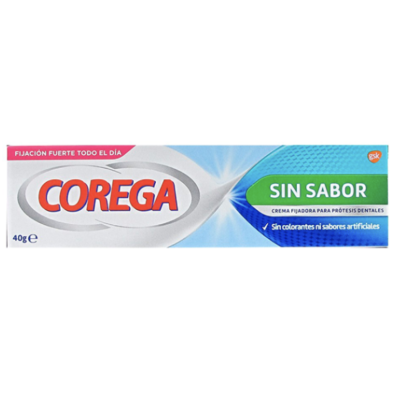 Corega Sin Sabor Crema Fijadora 40g