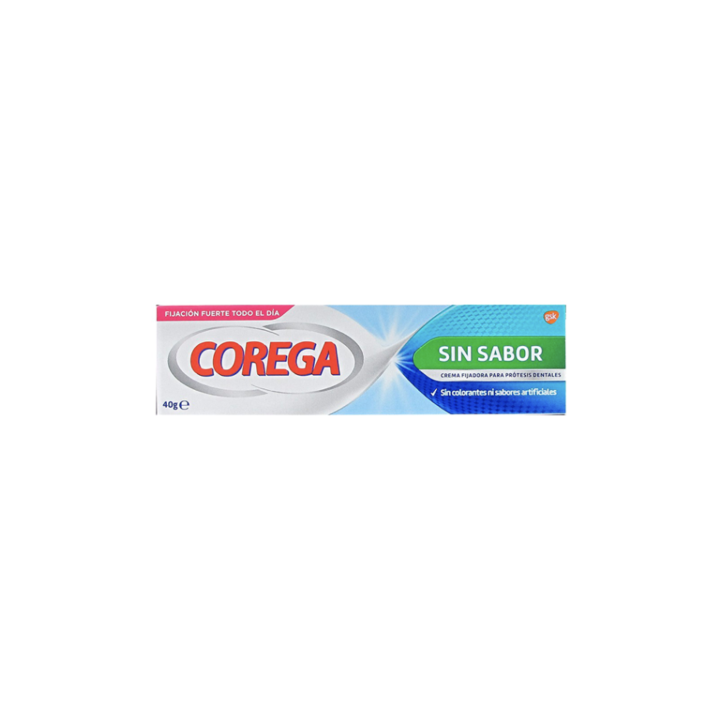 Corega Sin Sabor Crema Fijadora 40g