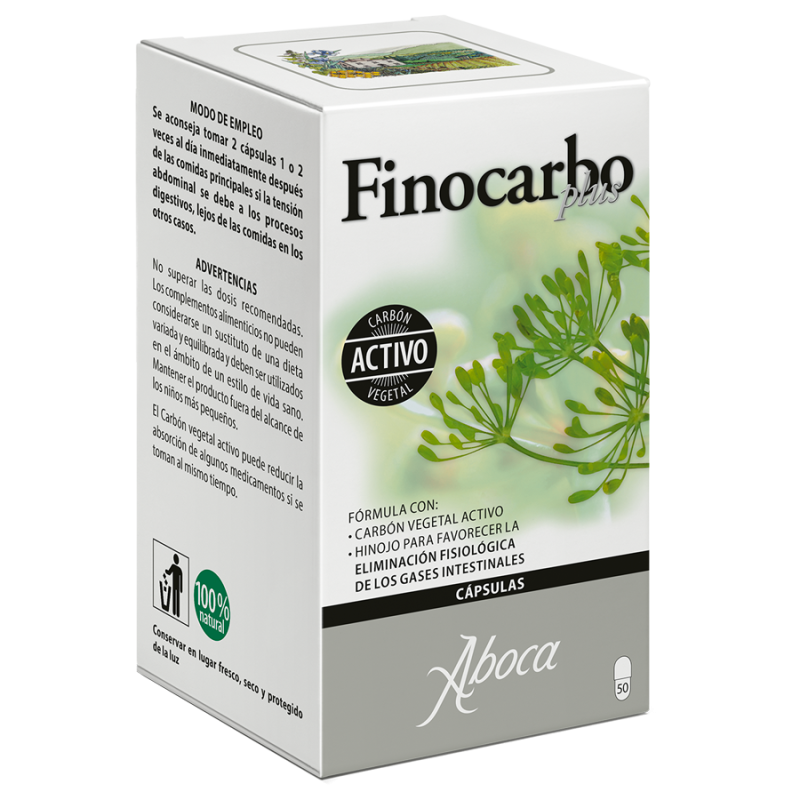 Aboca Finocarbo Plus 50 cápsulas