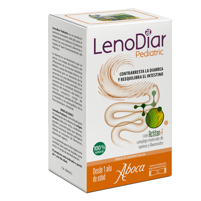 Aboca Lenodiar Pediatric 12 sobres