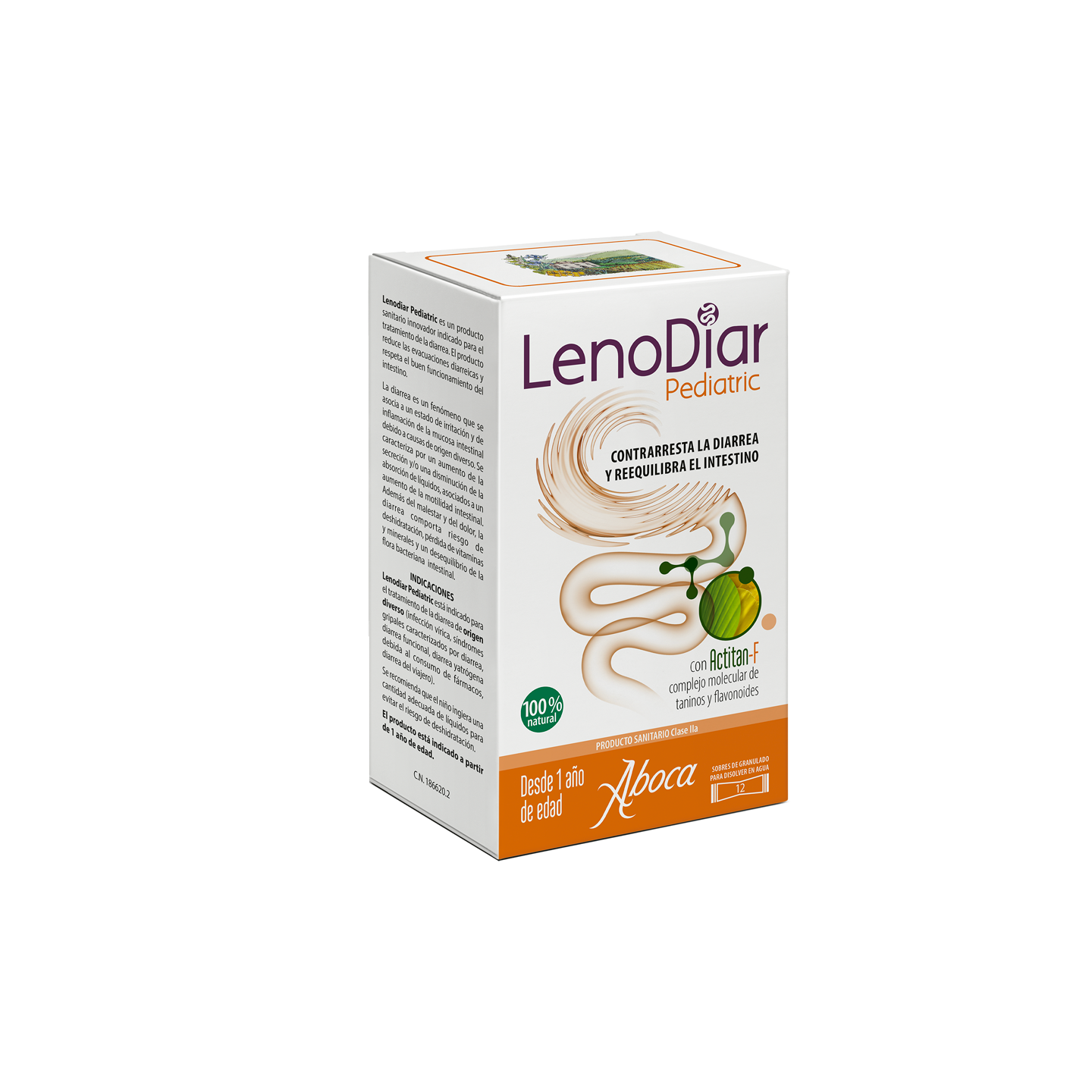 Aboca Lenodiar Pediatric 12 sobres