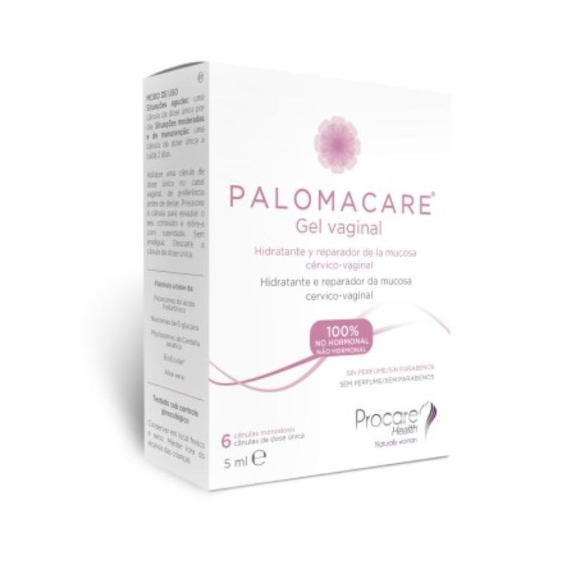 Palomacare Gel Vaginal 6 Cánulas