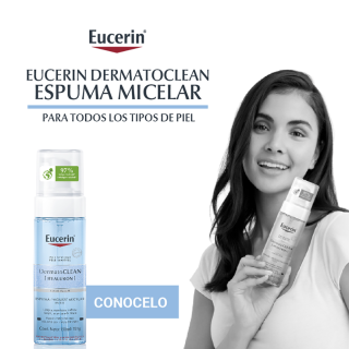 Eucerin DermatoClean Espuma Micelar 150 ml - Agua Micelar | STG Farma