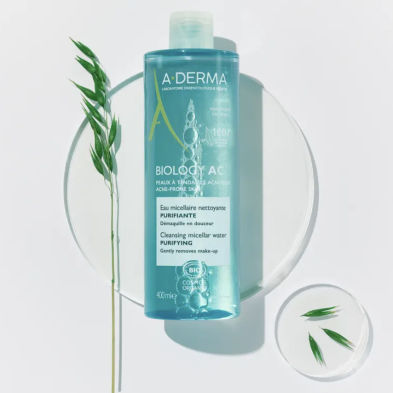 Aderma Biology AC Agua Micelar Limpiadora Purificante 400 ml