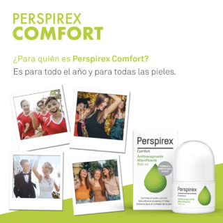 Perspirex Comfort Anti Transpirante 20 ml - Desodorantes | STG Farma