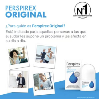 Perspirex Roll On Original 20 ml - Desodorantes | STG Farma