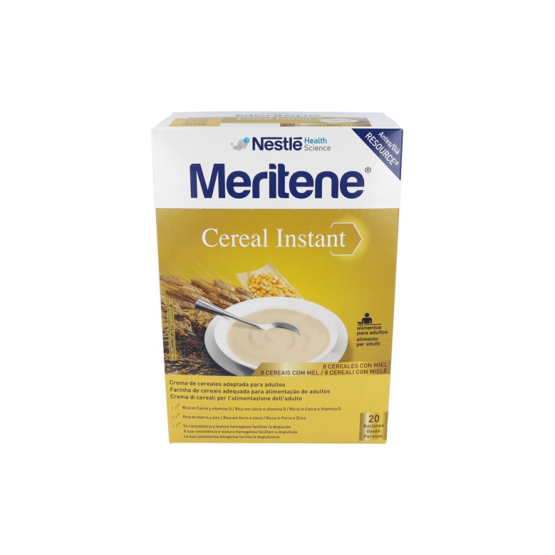 Meritene Cereal 8 cereales con miel 2 bolsas 300 gramos