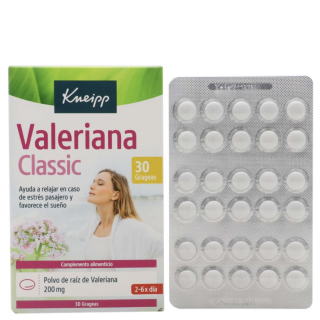 Kneipp Valeriana Classic 30 comprimidos - Sueño | STG Farma
