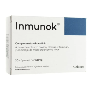 Inmunok 30 cápsulas - Circulación y sistema inmunitario | STG Farma