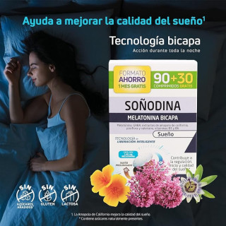 Soñodina Bicapa 30 comprimidos - Sueño | STG Farma