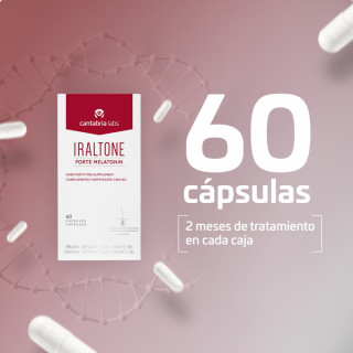 Iraltone Forte Melatonin 60 cápsulas - Pelo y uñas | STG Farma