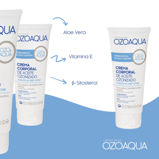 Ozoaqua Crema Hidratante Corporal 200 ml - Hidratación corporal | STG Farma