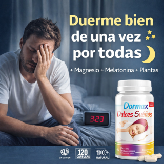 Dormax Dulces Sueños 120 comprimidos - Sueño | STG Farma
