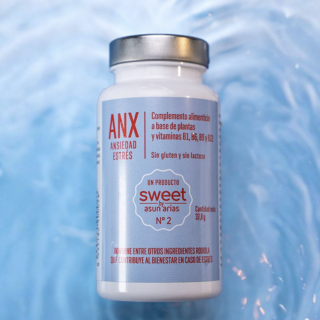 Sweet By Asun Arias N2 ANX Ansiedad y Estrés 60 cápsulas - Cansancio | STG Farma