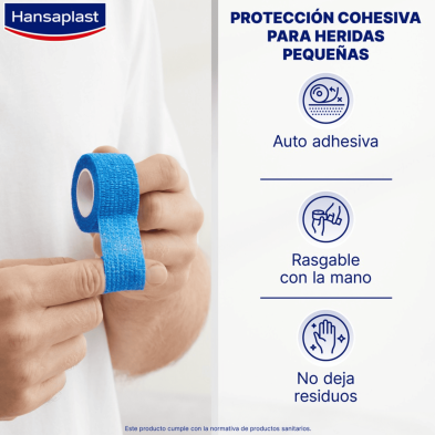 Hansaplast Venda Cohesiva Para Dedos 5m x 2,5 cm